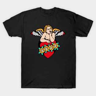 Cherub angel heart T-Shirt